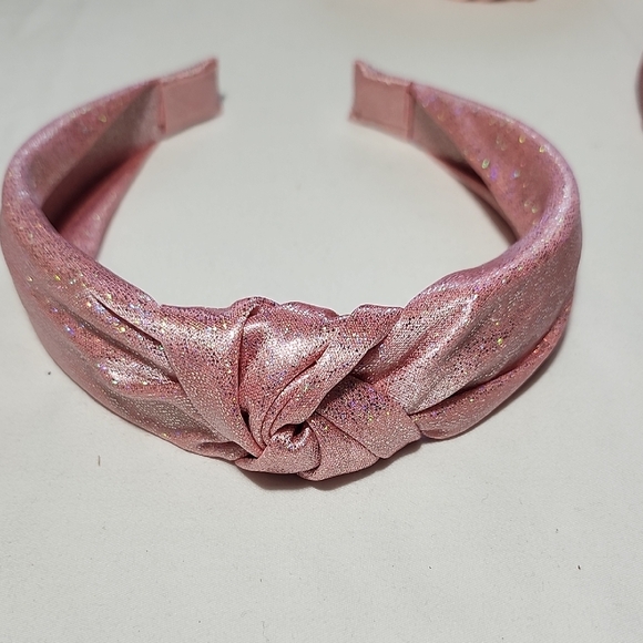 SHEIN Kids' 5 Headband Set - Pink, Black, White, Multicolor - Picture 3 of 7